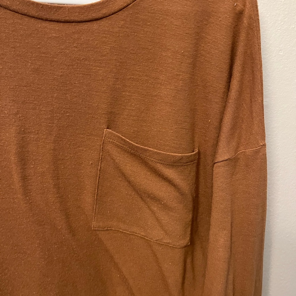 Old Navy Brown Sweater Shirt - Picture 3 of 5